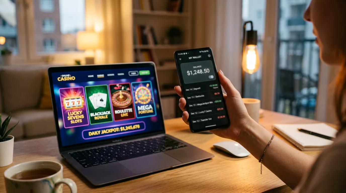 Nine Casino e-wallet deposit options including limits and fees